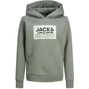 JACK & JONES Sweatshirt voor jongens, agave green, 176 cm