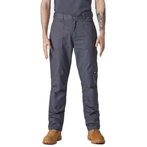 Dickies - Broek voor heren, Action Flex-broek, Action Flex-technologie, grijs, 38W/30L
