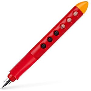 Faber-Castell 149862 Scribolino Schoolvulpen, voor linkshandigen, rood, 1 stuk