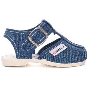 Superga Unisex kinderen 1200-cotj Slingback sandalen, Blue Jeans C50, 18 EU