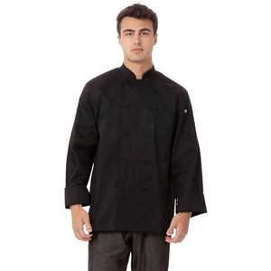 Chef Works Calgary Cool Vent Basic kokjas voor heren, Zwart, 3XL
