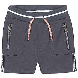 DIRKJE Jongens joggingbroek donkerblauw wit shorts, blauw/wit, 74 cm