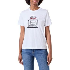 ONLY Onlhenny Life Reg S/S Top Box JRS, wit, S