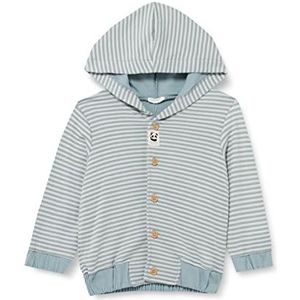 United Colors of Benetton Jas C/CAPP M/L 3ETVA5009 Cardigan-pullover, grijs gestreept 911, 74 kinderen