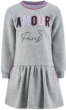 Happy Girls - Meisjesjurk - Gemengd Grijs - 110