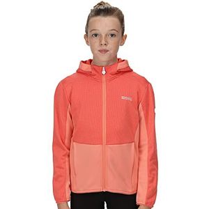 Regatta Unisex Jnr Highton Fz sweater, Neon Pink/Fusion Coral, 13 Jaren
