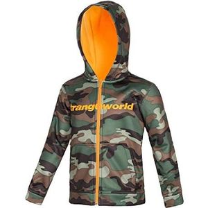 Trangoworld Oby-P sweatshirt, uniseks, kinderen, kaki/zonnebloem, 04