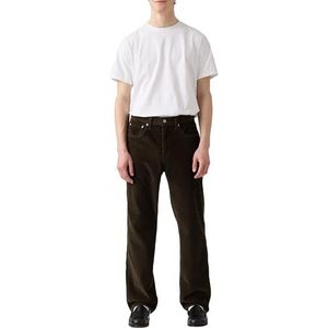 568 Loose Straight Black Olive 10W Corduroy, Black Olive 10w Cord, 32W / 32L