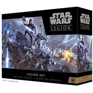 Atomic Mass Games - Fantasy Flight Games SWL123ES Star Wars Legion - Legion 501 - Spaans miniatuurspel