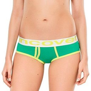 Uncover by Schiesser Dames bikini hipster slip, groen (700), S