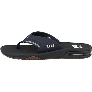 Reef Heren Fanning Sandaal | Flesopener Flip Flop, Marine/Schaduw, 41 EU