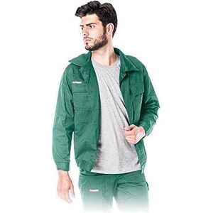 REIS MASTER BM MASTER Hoogwaardige Sweatshirt - Duurzame Polyester/Katoen Mix, met Knopen, en Veilige Velcro Zakken, Kleur: Groen, Maat: XXXL