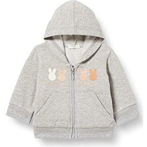 United Colors of Benetton Jas C/CAPP M/L 35Q2A500E sweatshirt met capuchon, grijs 901, 56 kinderen