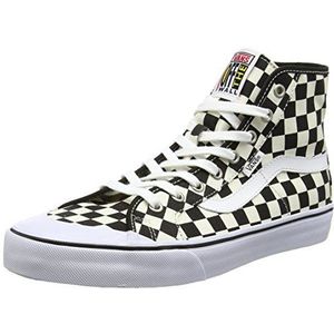 Vans Black Ball Hi Sf Sneakers voor heren, Meerkleurig Checkerboard Black White, 45 EU
