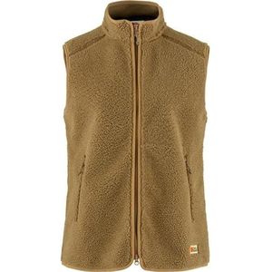 Fjällräven Vardag Pile Fleece Vest W Boekweit Bruin L