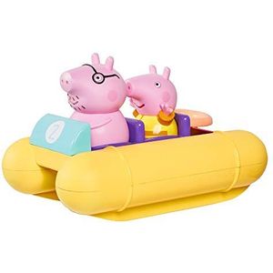TOMY Toomies Peppa Pig Pull and Go Pedalo, Baby Bath Toys, Kids Bath Toys for Water Play, Fun Bath Accessories for Babies & Toddlers, Suitable for 18 Months, 2, 3 & 4 Year Olds