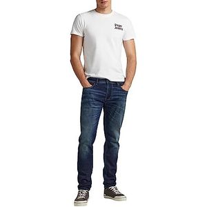 Pepe Jeans Stanley Jeans Regular Fit Regular Rise Denim voor heren, Blauw (Denim-cs0), 28W / 34L