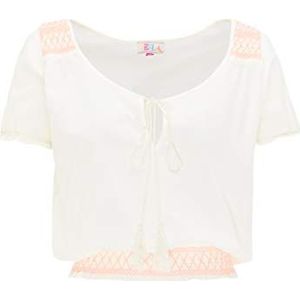 IZIA Blouseshirt dames 19007527, wolwit, S