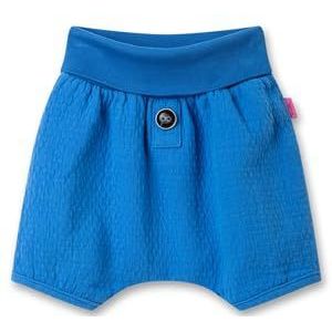 Sanetta Baby jongens shorts mousseline 100% katoen, blue aqua, 68 cm