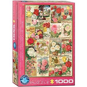 Eurographics Puzzel ""Roses Seed Catalogus"" (1000-delig, meerkleurig)