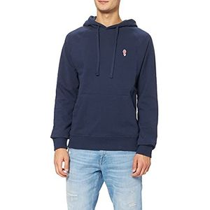 REVOLUTION Mens 2056 sweatshirt, Navy-Mel, S, Navy-mel, L