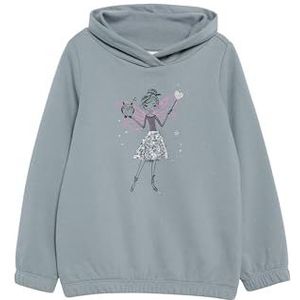 Sweatshirt - Capuchon - Katoen - Motiefprint - Pailletten