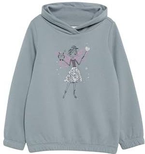 Sweatshirt - Capuchon - Katoen - Motiefprint - Pailletten
