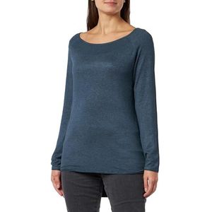 Bestseller A/S Dames ONLMILA LACY L/S Long KNT NOOS trui, Dark Sea/Detail:W. Melange, S, Dark Sea/Detail:w. Melange, S