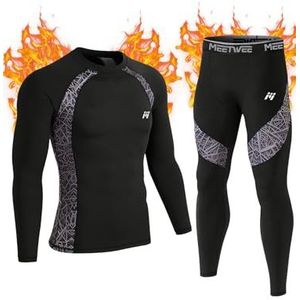 MeetHoo - Camouflage - Thermisch Ondergoed - Lange Onderbroek - Heren - XXL