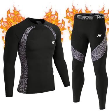 MeetHoo - Camouflage - Thermisch Ondergoed - Lange Onderbroek - Heren - XXL