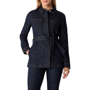 comma - September - Jeansjack - Denimlook - Getailleerde Pasvorm