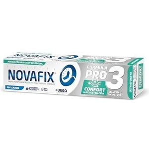 Novafix Pro3 comfort zonder smaak, hechtcrème voor kunstgebitten, 40 g