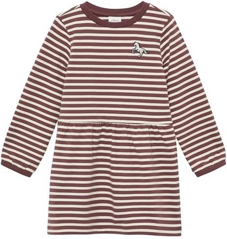 s.Oliver RED LABEL - Sweatjurk - Mini - Katoenmix - Gestreept - Lange Mouwen