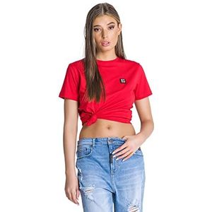 Gianni Kavanagh Dames Red Gk Iron Tee T-shirt, rood, X-Small