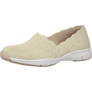 Skechers Seager - Stat dames Slip On Trainers Slip On,beige,39.5 EU