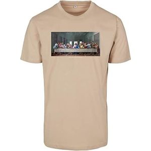 Mister Tee Can´t Hang with Us Tee T-shirt voor heren, zand, XL