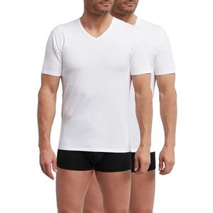 DIM - Sport-T-shirt - Wit - Katoen - 2 Stuks