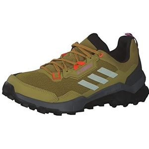 adidas Terrex Ax4 Herensneakers, groen (Pulse Olive Linen Green Impact Oranje), 41 1/3 EU