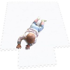 MQIAOHAM® 18 delijs Puzzelmat voor Baby's en Kinderen - 30x30 Puzzel Speelmat met Kruipmat EVA Schuim Mat Puzzel speelmatten G301018-101