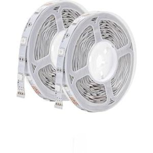WB 18 W 5 m WiFi Smart Low Voltage Light Strip Lights, ideaal voor het creëren van unieke en gepersonaliseerde omgevingen in je huis. Inclusief 2 sets voor meer flexibiliteit bij de decoratie.