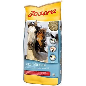 JOSERA Joker Mineral (1 x 4 kg) | Premium paardenvoer voor alle rassen in elke levensfase | optimale totaaloplossing | sterke botten en gewrichten | mineraalvoer paarden | 1 stuk