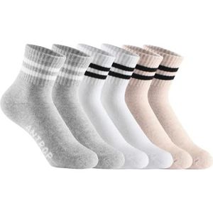 Antrop Dames hardloopsokken van katoen met hiellus - Mix - L, Meng, Large