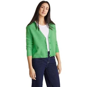 Street One Gebreide damesjas, Light Spring Green Mel., 36