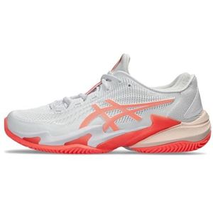 ASICS Court FF 3 Clay, damessneakers, 38 EU, Witte zon koraal, 38 EU