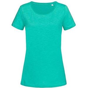 Stedman Apparel Dames Sharon ronde hals/ST9500 Premium Regular Fit T-shirt met korte mouwen, Bahama Groen, 40 NL