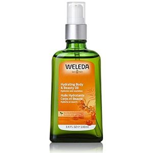 Weleda Sanddoorn Vitaliserende verzorgende olie, natuurlijke cosmetica, lichaamsolie voor de intensieve verzorging van droge huid, bodyolie voor merkbare gladheid en herstel van de huid, 1 x 100 ml