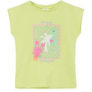 s.Oliver Junior Girls T-shirts, korte mouwen, groen, 104/110, groen, 104/110 cm