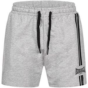 Lonsdale Ardcharnich Shorts voor heren, Marl Grijs/Zwart, M 117368