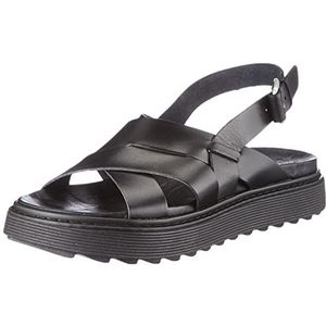 Shabbies Dames Shs1184 Sandalen, zwart, 36 EU