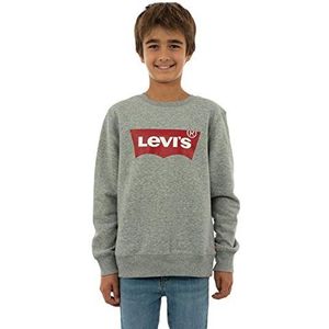 Levi's Lvb Batwing Crewneck Sweatshirt voor jongens, Grijze Heather, 16 Jaren